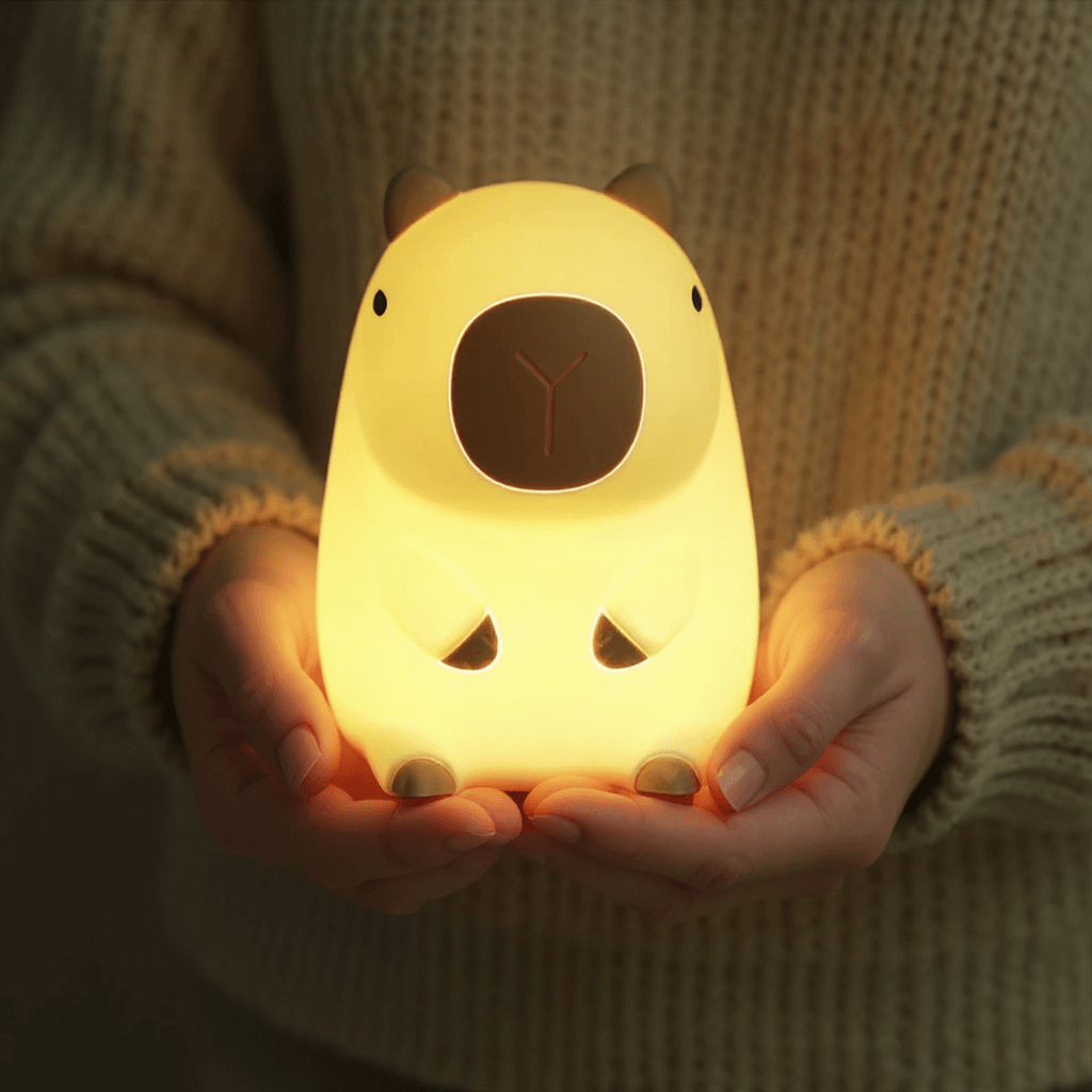 Maetiva® Capybara Squishy Night Light - Perfect Gift