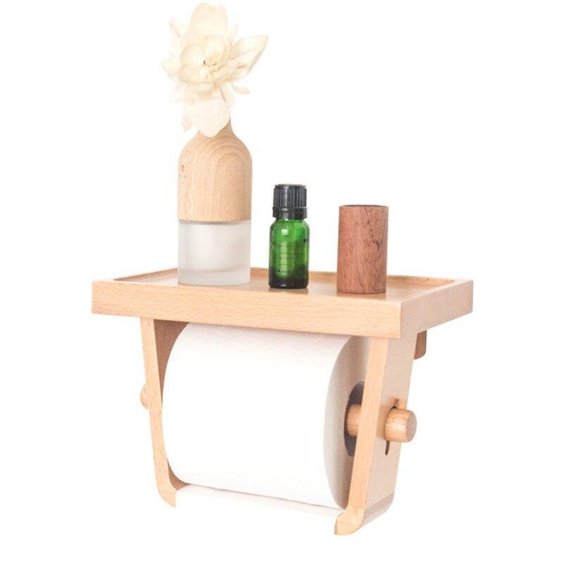 Wooden Simple Toilet Paper Holder