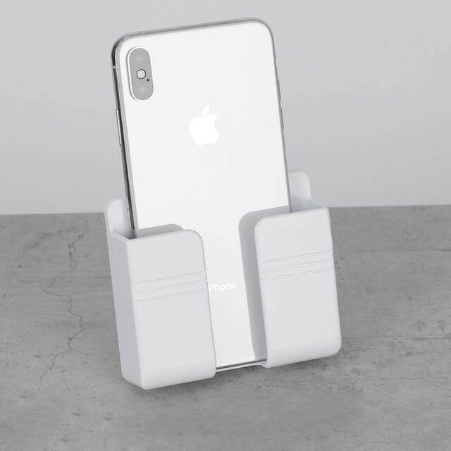 Drill-Free Wall Phone Electronic Holder