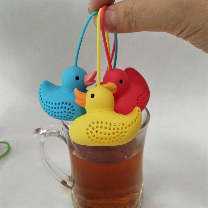 Little Cute Duck Tea Silicone Infuser