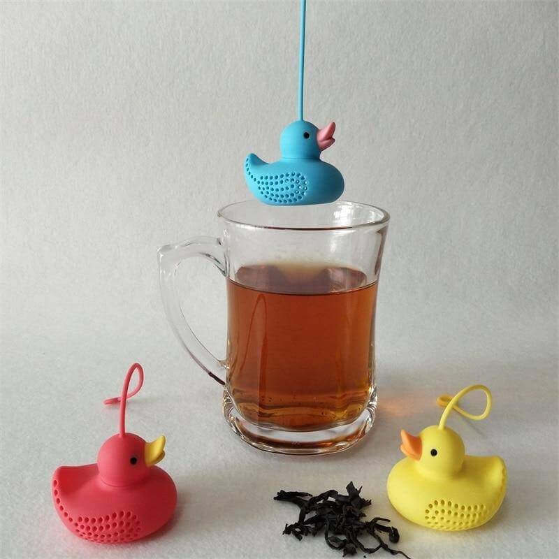 Little Cute Duck Tea Silicone Infuser