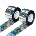 Reflective Bird Scare Tape, 2 Rolls, 2 in x 262 ft Holographic