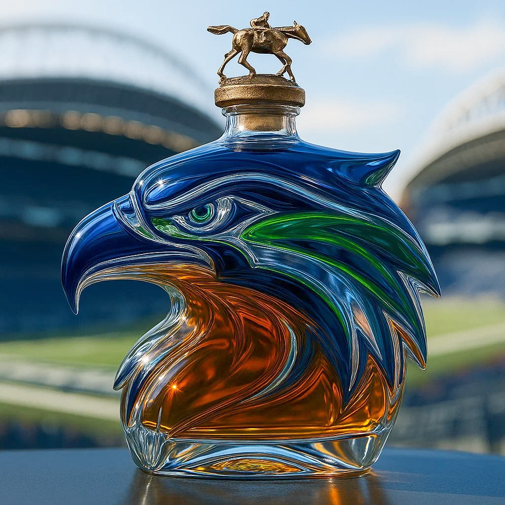 Seattle Seahawks Whisky Bottle