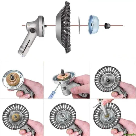 The Indestructible Steel Trimmer Head