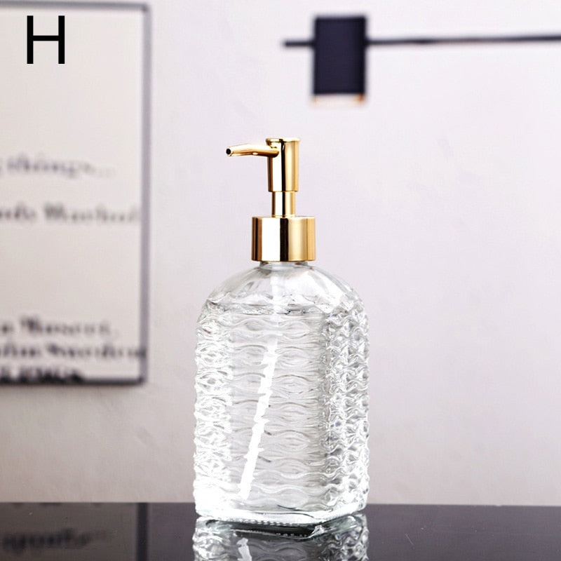 Glass Liquid Soap Dispenser