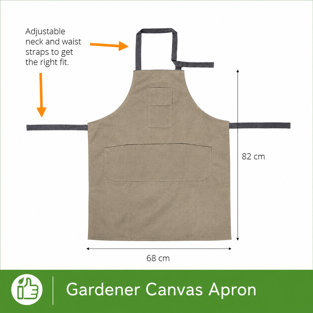 Gardener Canvas Gardening Apron