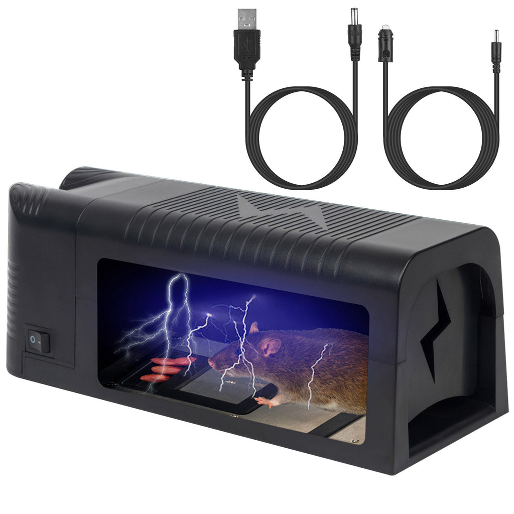 Electric Rat Trap – Rechargeable 1800V Shock Mouse Killer