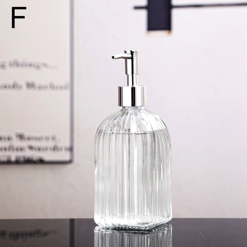 Glass Liquid Soap Dispenser