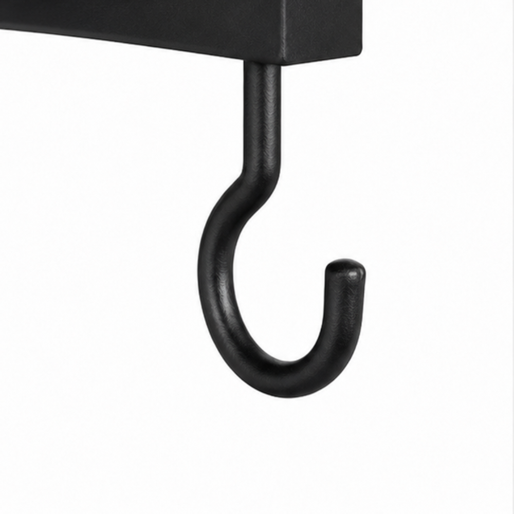 Wall Mounted Bird Bath, 4-in-1 Outdoor Garden Bracket with Feeder Hook