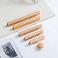 Minimalist Natural Wood Drawer Pulls