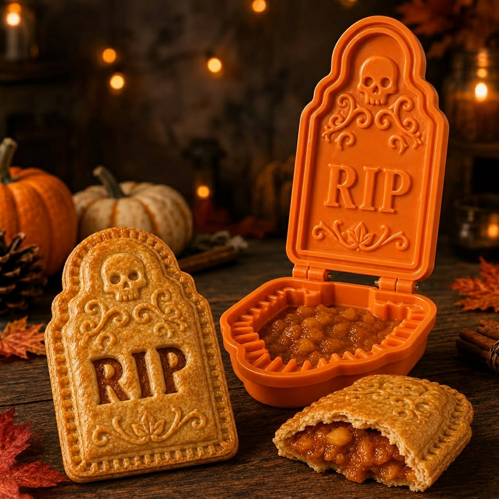 8-Design Halloween Hand Pie Mold Collection