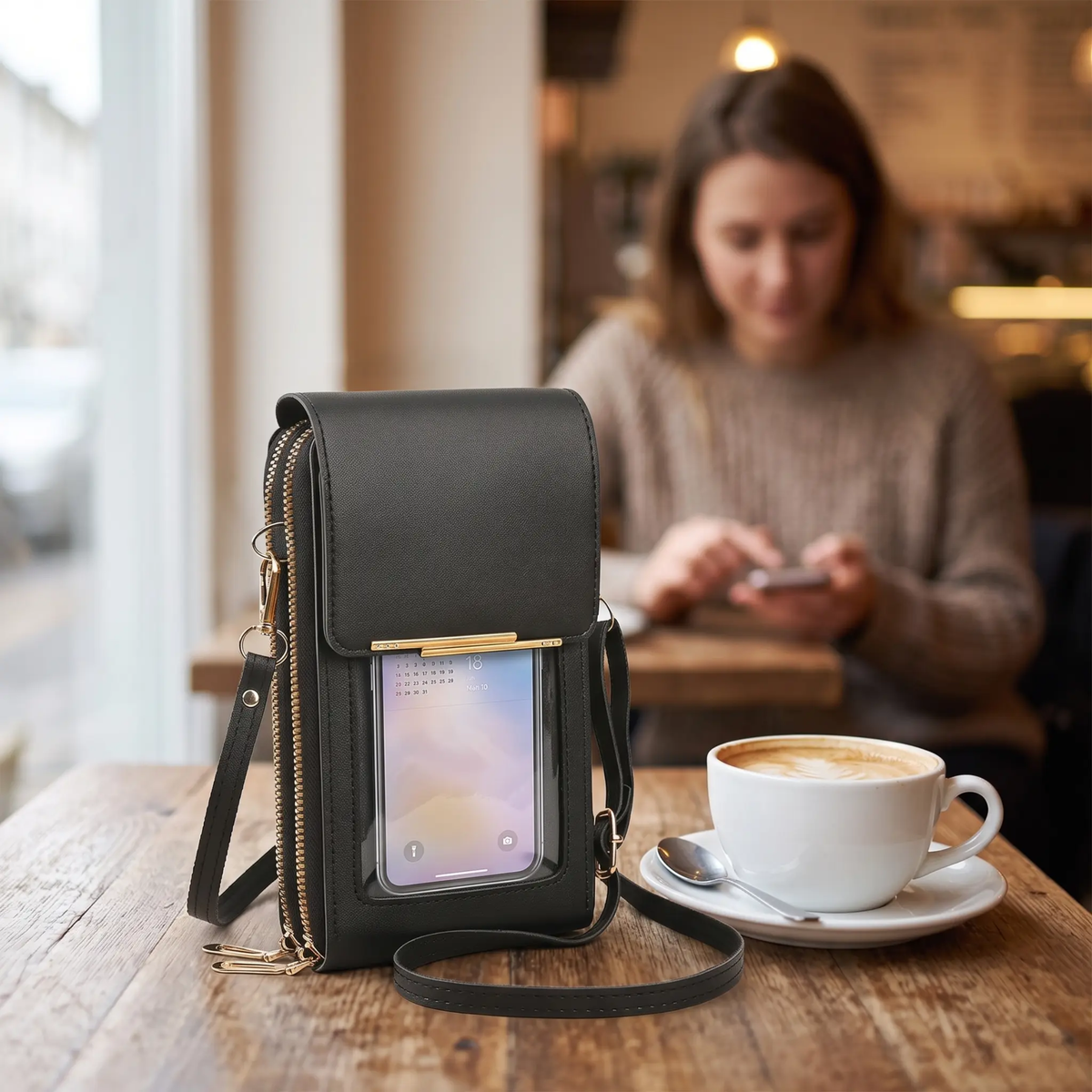 RFID Anti-Theft Phone Wallet