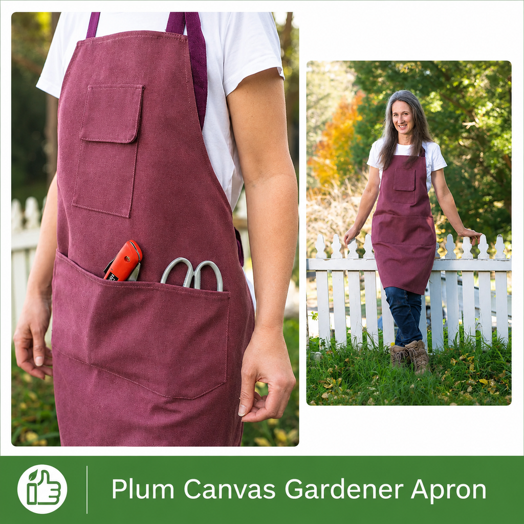 Gardener Canvas Gardening Apron
