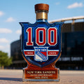 New York Rangers 100th Anniversary Whiskey Bottle