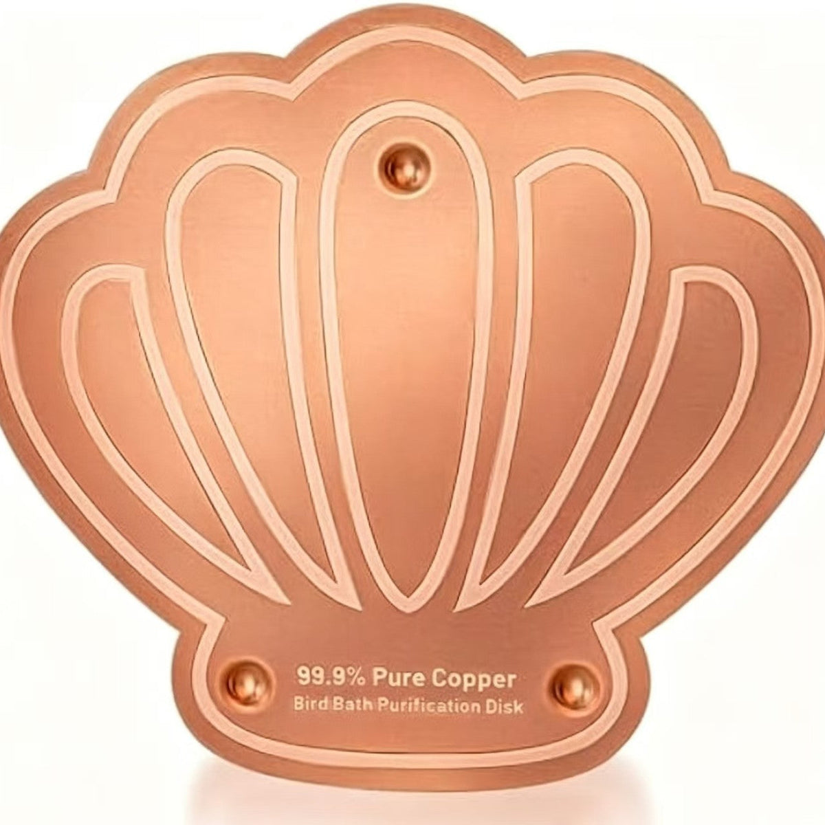 Copper Bird Bath Algae Control Disc for Cleaner Water