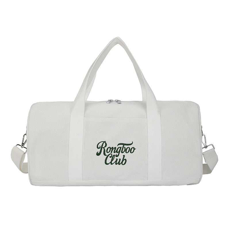 Canvas Duffle Bag for Gym Travel Weekend Shoulder Bag