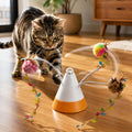 Maetiva MiaSpin 360 Magnetic Rotating Cat Teaser Toy for Indoor Cats - USB-C Hands-Free Play to Beat Boredom