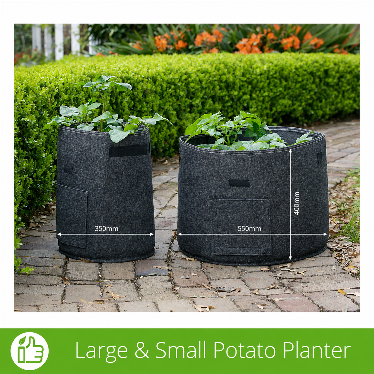 Gardener Potato Grow Bags - Reusable Heavy Duty Planter