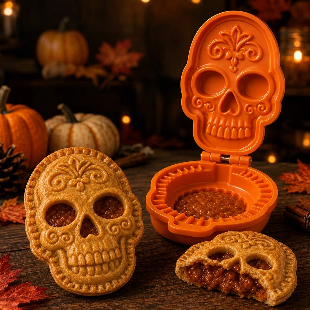 8-Design Halloween Hand Pie Mold Collection