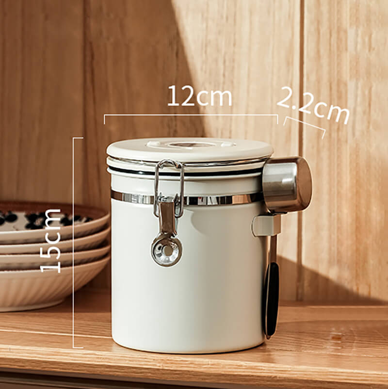 Stainless steel airtight storage