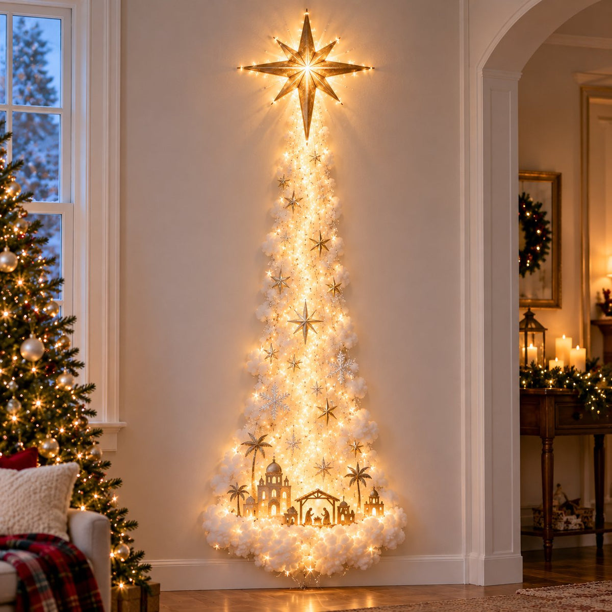 Christmas Magic Trail Wall Light