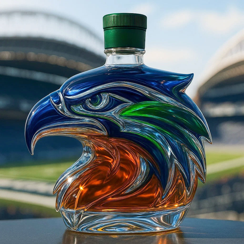 Seattle Seahawks Whisky Bottle