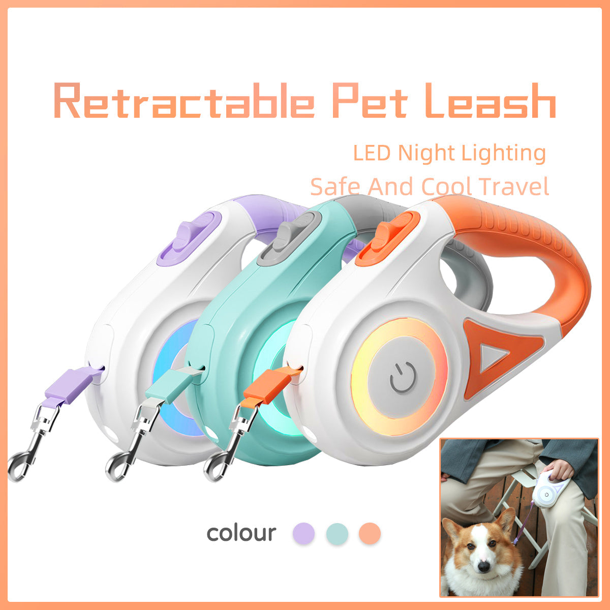 Maetiva Retractable Dog Leash