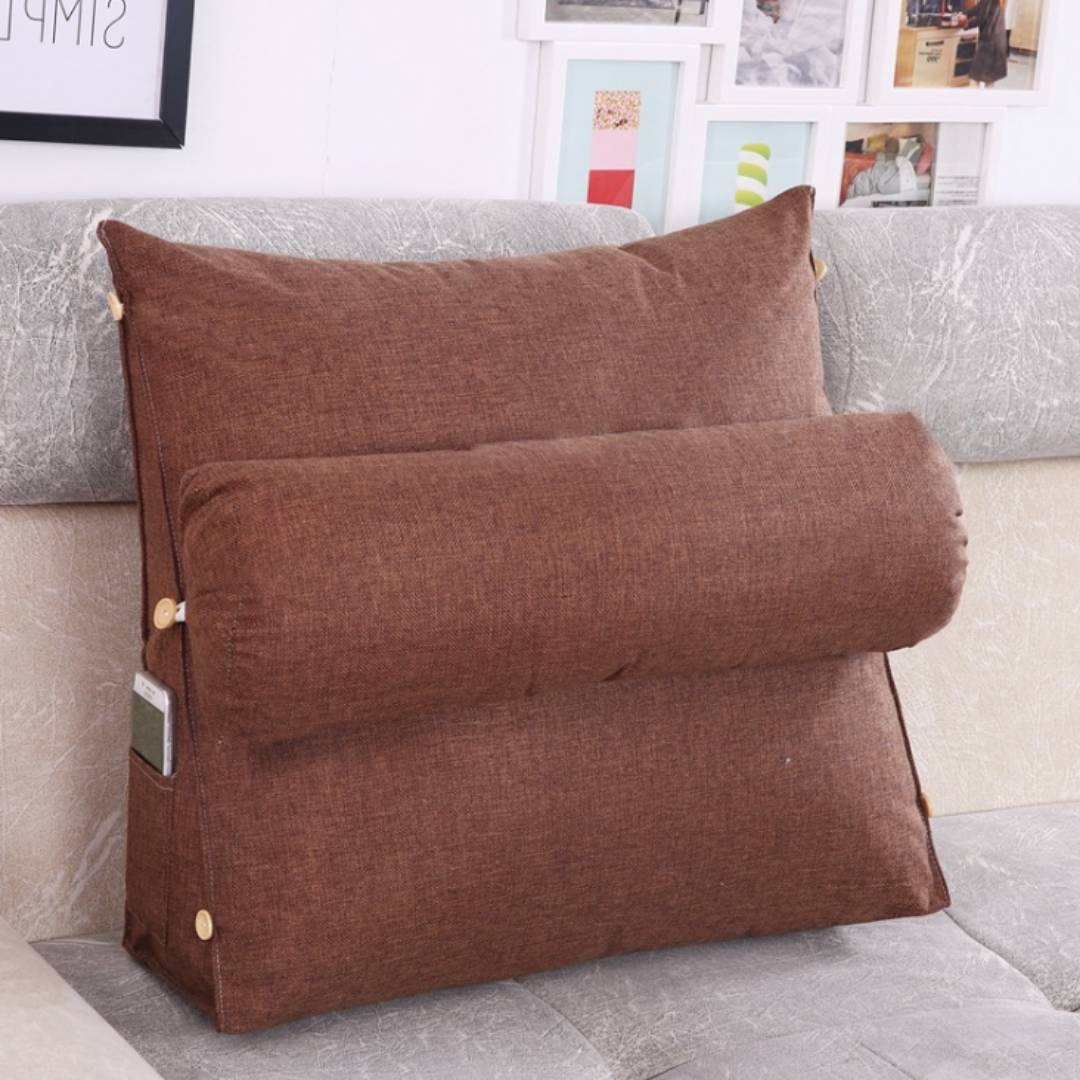 LoungeEase | Back Support Cushion Sofa for Ergonomic Comfort