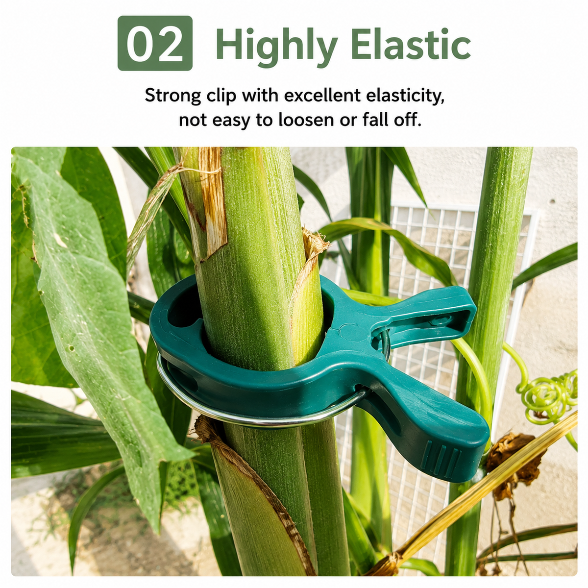 20PCS Plant Support Clips for Garden Stakes and Climbing Plants
