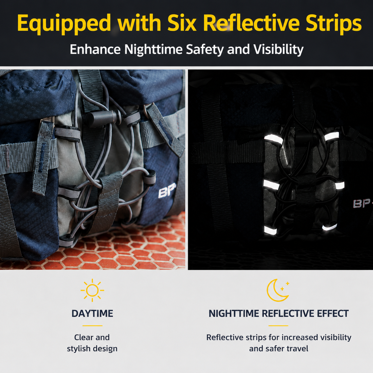 Hiking Waist Pack with Water Bottle Holders, Multi-Pocket Outdoor Waist Bag