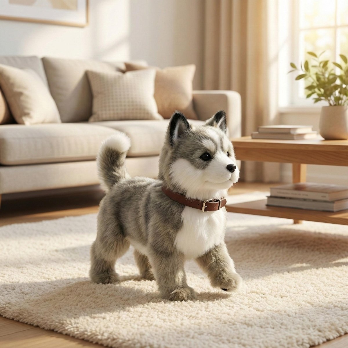 Interactive Robot Puppy | Realistic Electronic Dog Toy with Walking & Barking | Engaging Companion for Kids' Imaginative Play