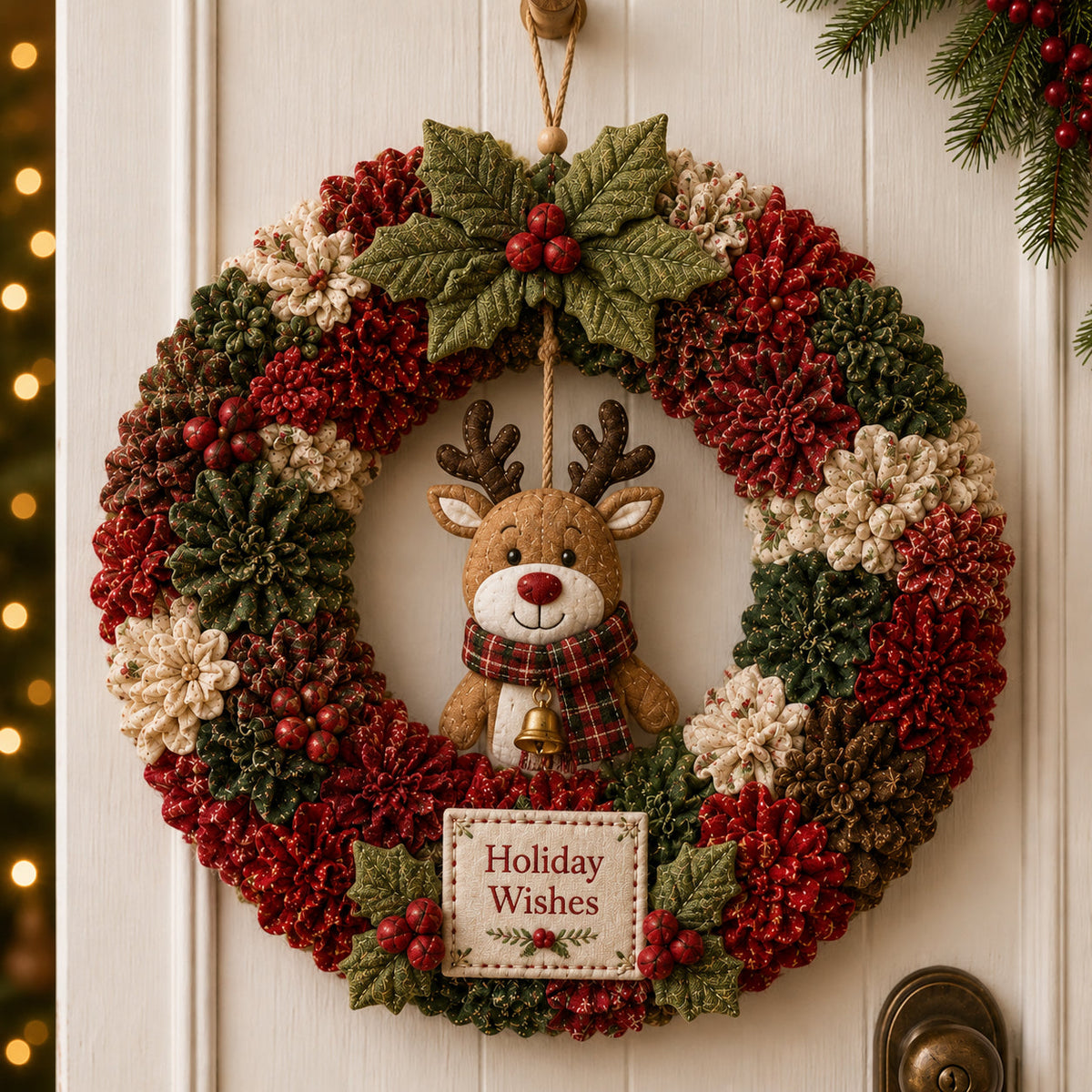 3D Fabric Poke Wreath DIY Kit