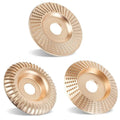 Heavy-Duty Wood Carving Disc Set (3PCS)
