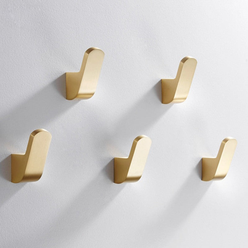 Lauren Golden Brass Dress Wall Hook
