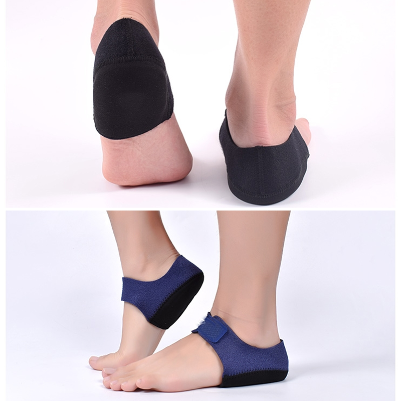 Heel protection silicone sleeve padding