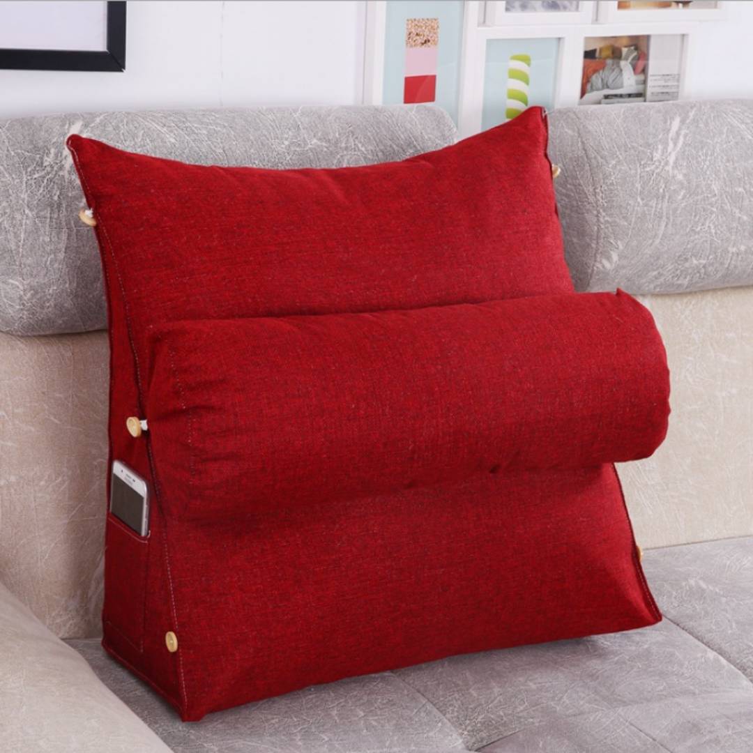 LoungeEase | Back Support Cushion Sofa for Ergonomic Comfort