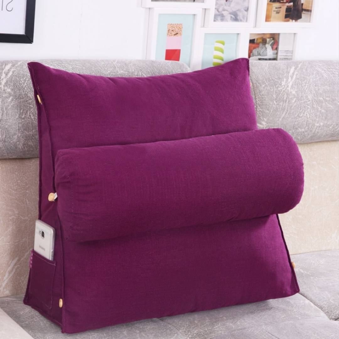 LoungeEase | Back Support Cushion Sofa for Ergonomic Comfort