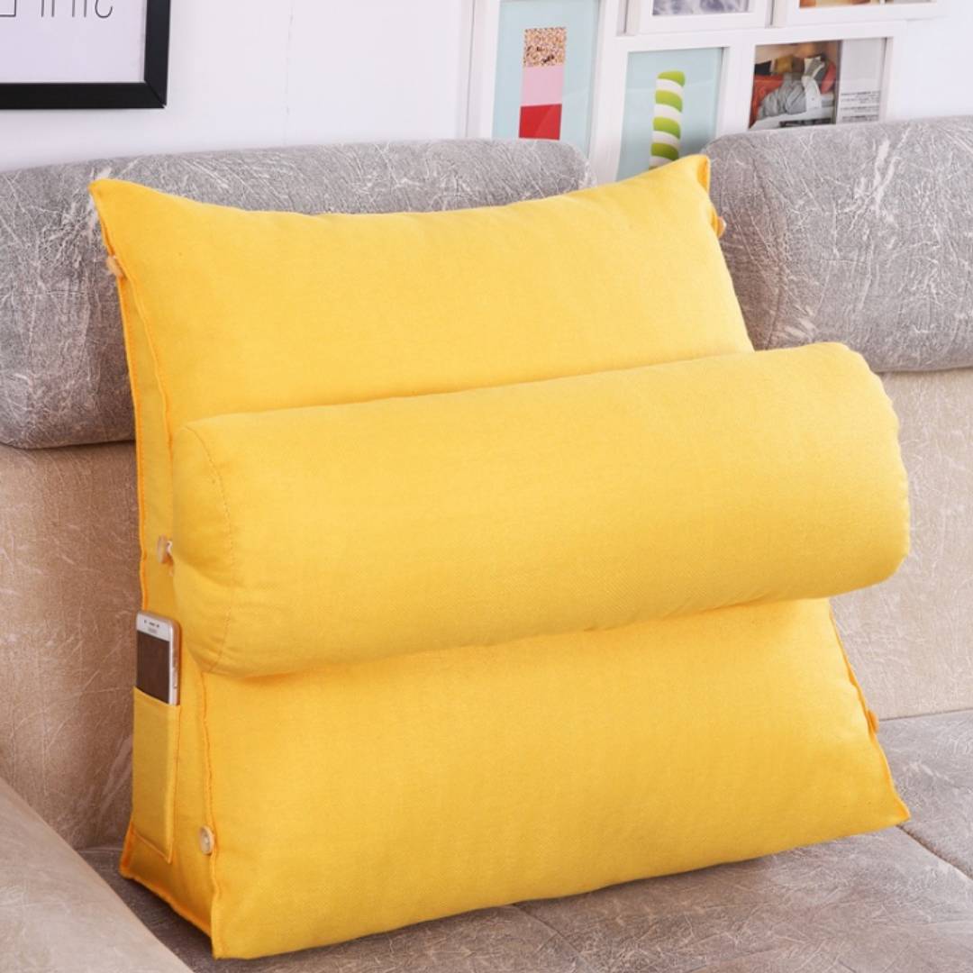 LoungeEase | Back Support Cushion Sofa for Ergonomic Comfort