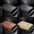 Exclusive logo armrest cushion for the armrest cover in the car