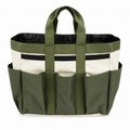 Garden Tool Organizer Tote Bag with Multiple Pockets