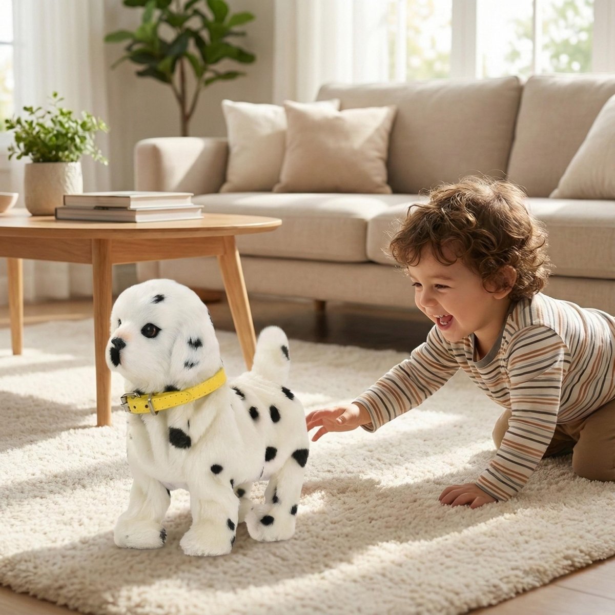 Interactive Robot Puppy | Realistic Electronic Dog Toy with Walking & Barking | Engaging Companion for Kids' Imaginative Play