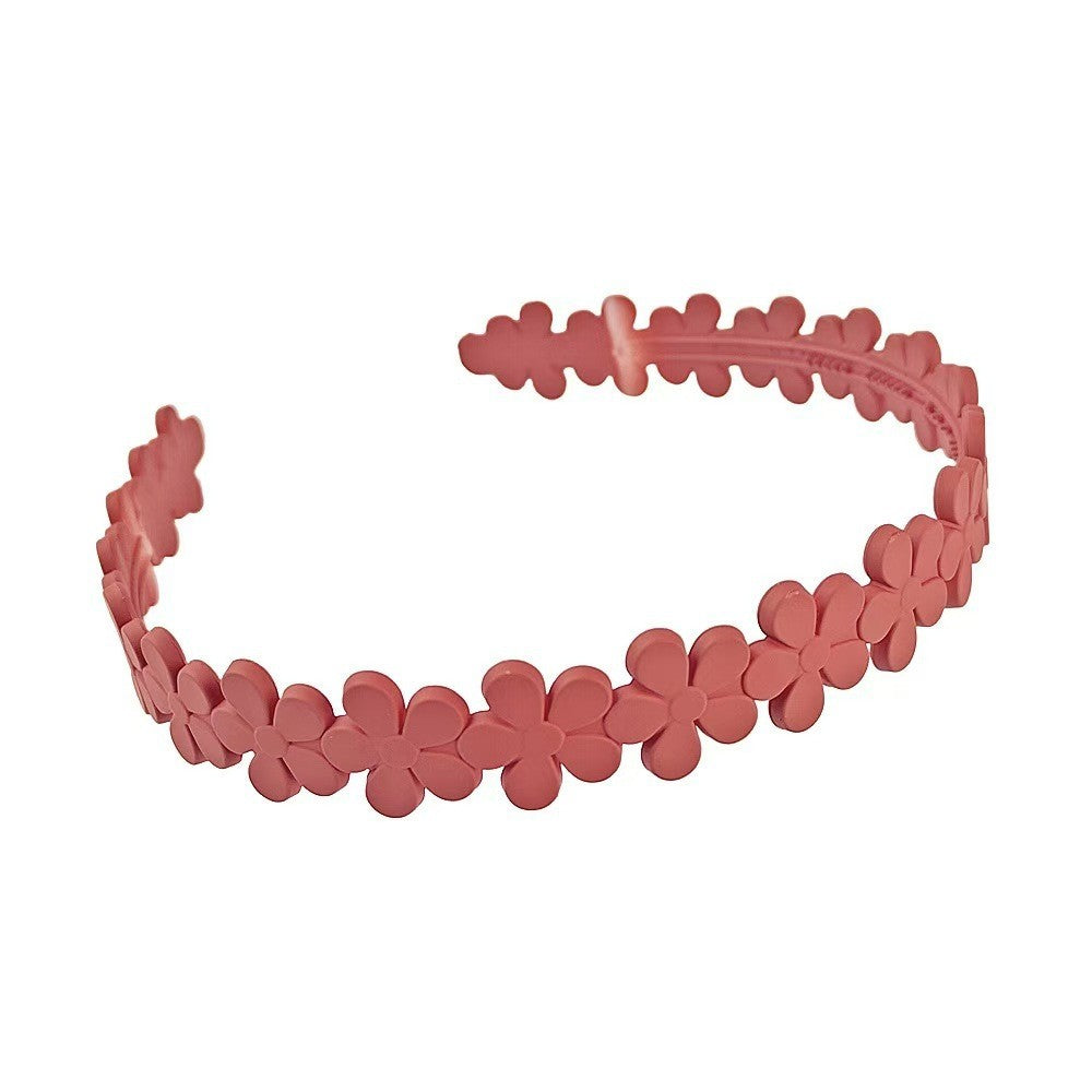 Stylish Matte Face Wash Headband with Teeth for Anti-Slip