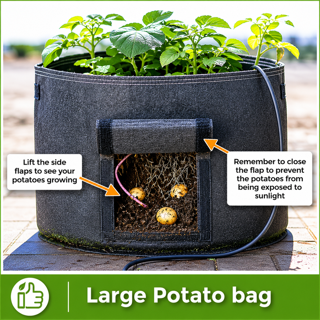 Gardener Potato Grow Bags - Reusable Heavy Duty Planter
