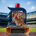 Detroit Tigers Whiskey Bottle