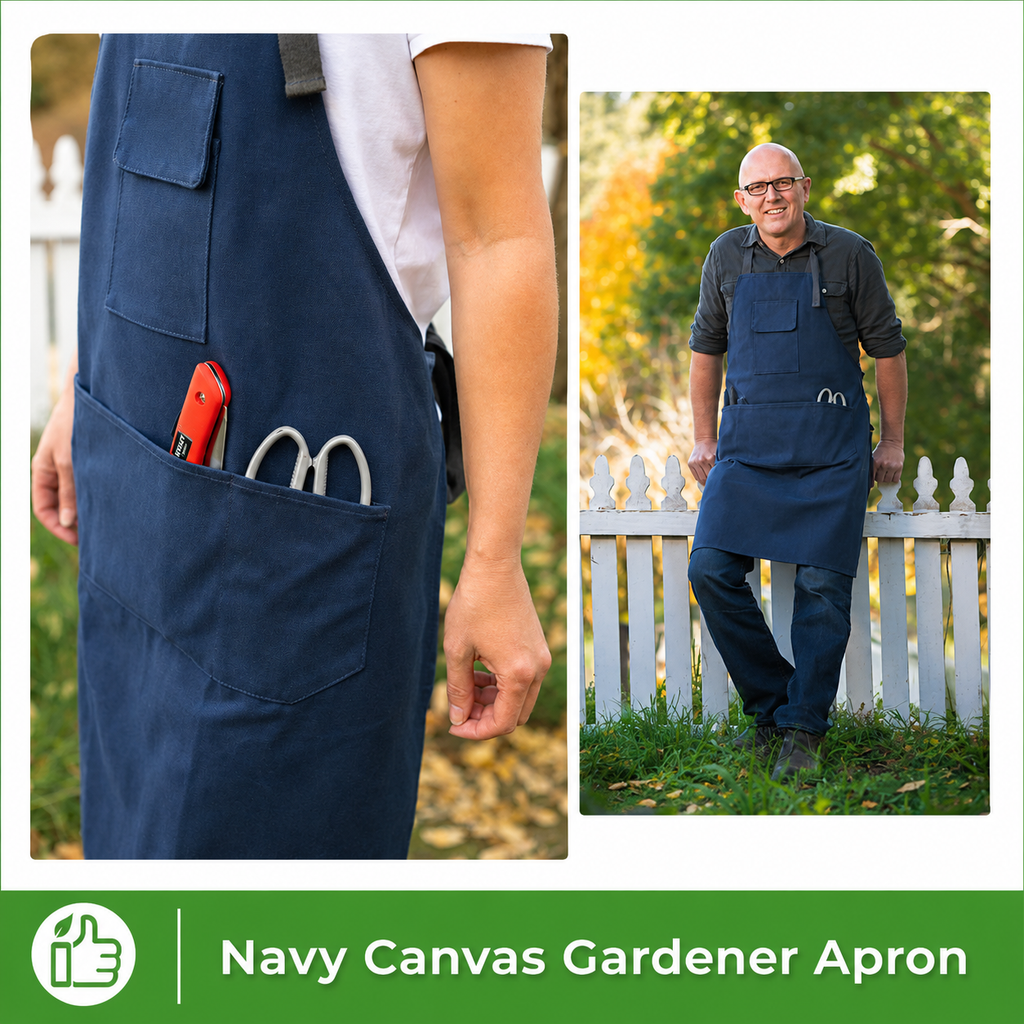 Gardener Canvas Gardening Apron