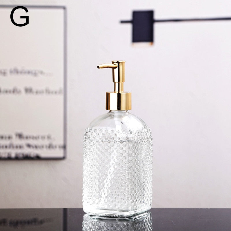 Glass Liquid Soap Dispenser