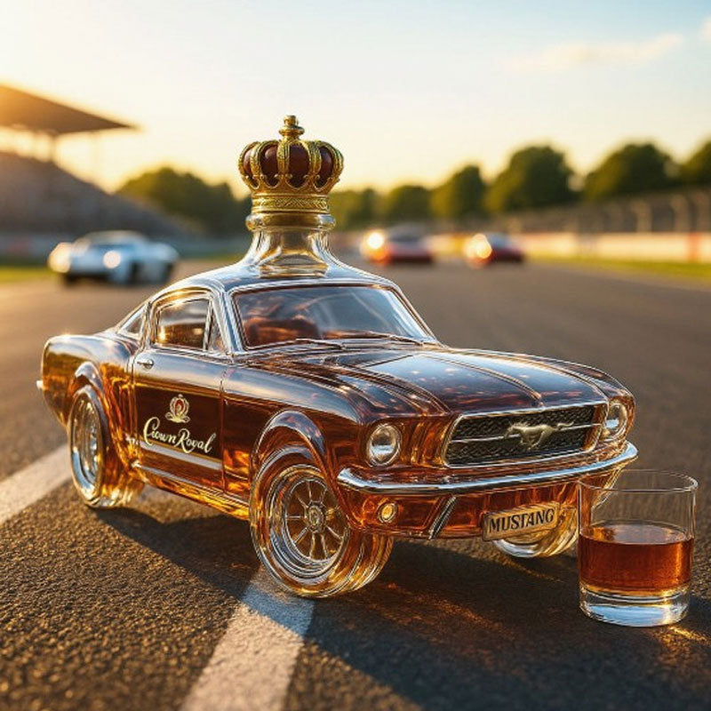 Mustang Whisky Bottle