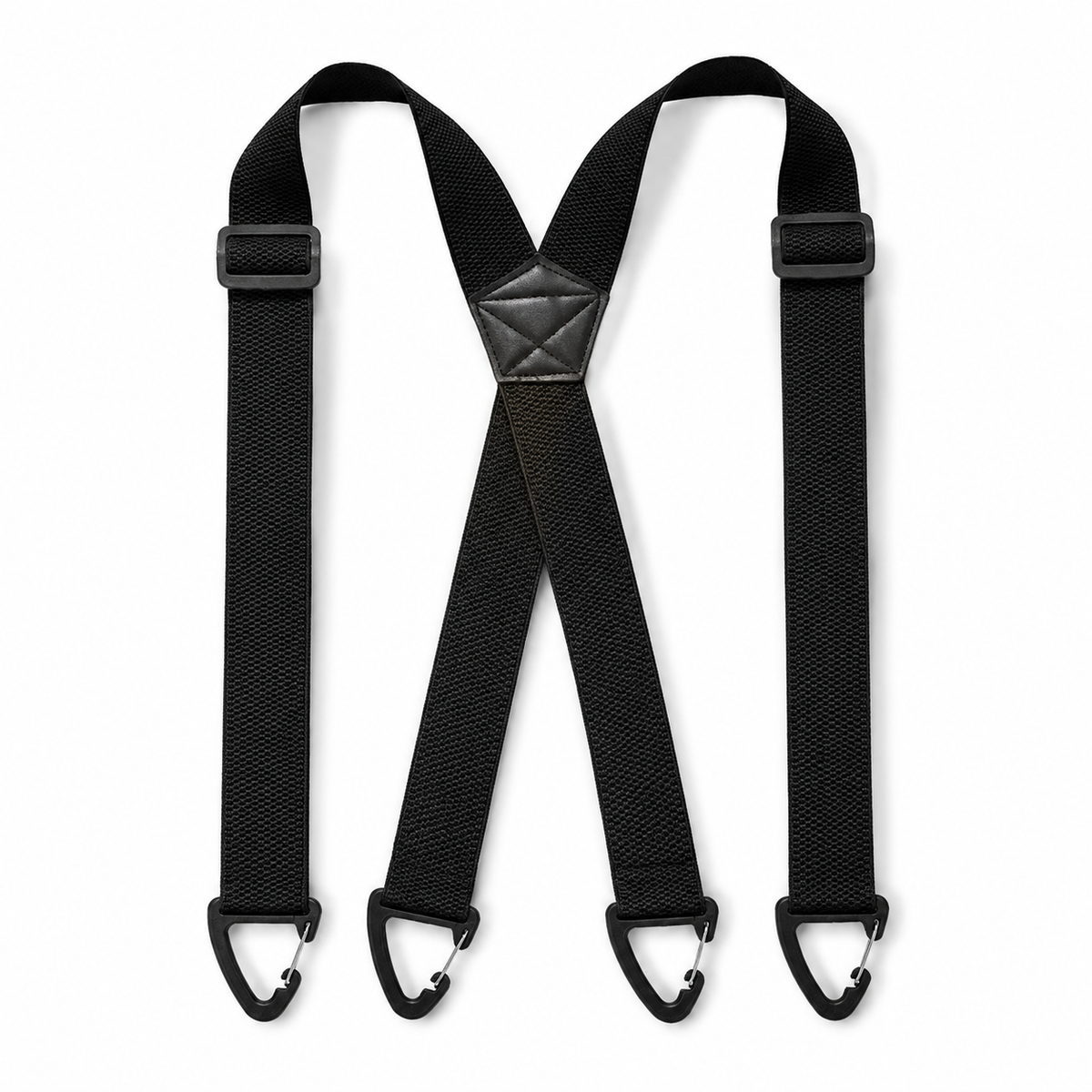 Men's Belt Loop Suspenders - Adjustable Hook Suspenders with 1.5 Inch Straps