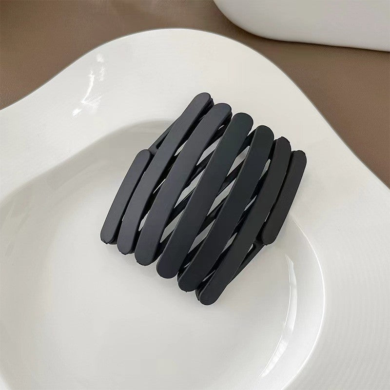 Stylish Matte Face Wash Headband with Teeth for Anti-Slip
