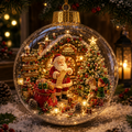 Light-Up Christmas Story Globe Ornament